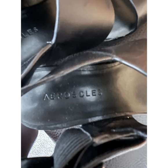 Aerosoles- Carimma Platform Black Sandal- SZ 4.5M - Picture 9 of 12